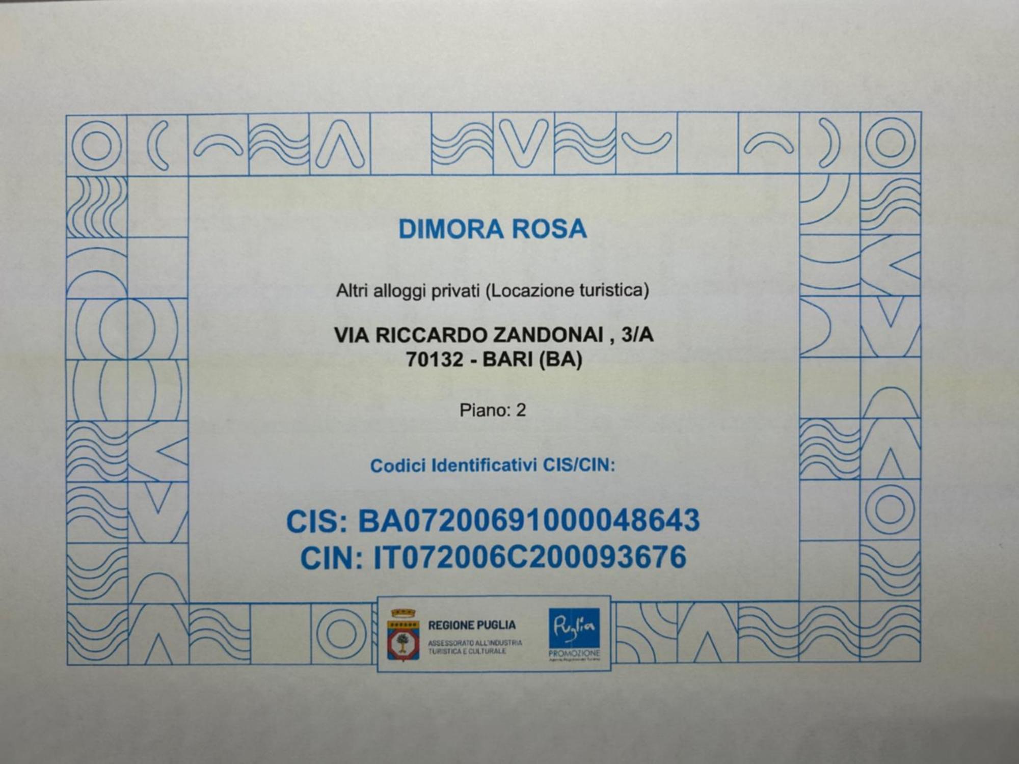 Dimora Rosa Daire Bari Dış mekan fotoğraf